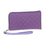 PURPLE mobile phone pouch with hand strap for Nokia NOKIA E71, E72, E63, E52, N8, N97, 1800, 2720Fold