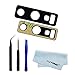 YUYOND Back Rear Camera Glass Lens Replacement with Adhesive for Samsung Galaxy Note 9 (All Carriers) Black + Tools Kit + Clean Cloth (for Note 9)