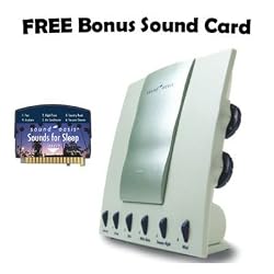 Sound Oasis Sound Therapy System with FREE Sounds for Sleep Sound Card