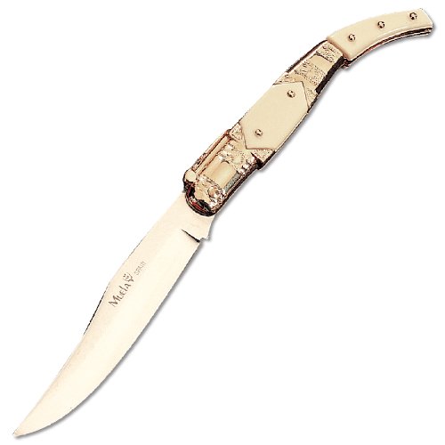 Muela 8-Inch Historic Navaja Folding Knife, Faux Ivory On Sale