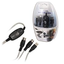 LOGILINK USB to MIDI Adapter Kabel 2,0m