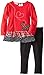 Kids Headquarters Girls' Two-Piece Dog Top with Legging Set
