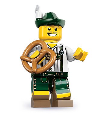 LEGO Minifigures Series 8 - Lederhosen Guy