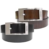 Kenneth Cole Long Buckle Reversible Men's Belt