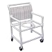 Healthline PVC Shower Commode Chair Extra Wide