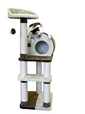 Kerbl Kratzbaum PLANET X braun/beige, 50 x 40 x 127 cm