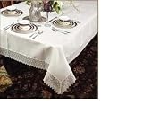 Treasure Lace Tablecloth White 70 X 140