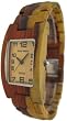 Tense Unisex All Wood Inlaid Dual Color Wooden Watch G8102I ANLF