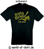 SOPRANOS MAFIA GANGSTER KULT BADA BING T-Shirt - Fruit of the Loom