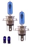 EVO Formance 93356 Spectras Xenon 75/65W=100/90W Ultra White H4 Halogen Bulb - Pack of 2