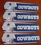 Ceiling Fan Designers 42SET-NFL-DAL NFL Dallas Cowboys Football 42 In. Ceiling Fan Blades Only