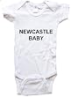 NEWCASTLE BABY - City Series - White, Blue or Pink Onesie / Baby T-shirt