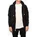 Maxxsel Mens Sherpa Heavy Polar Fleece Lined Zip Up Hoodie Jacket
