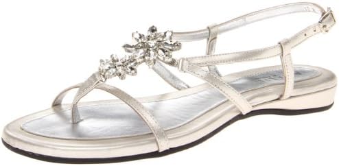 Amalfi by Rangoni Women's Isernia Sandal,Panna,10 B US