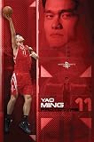 Yao Ming Poster, of the NBA's Houston Rockets Basketball Team