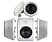 5 New In Wall or Ceiling Speakers Acoustic Audio HT-85