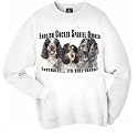 English Cocker Spaniel Vice Versa Adult Sweatshirt