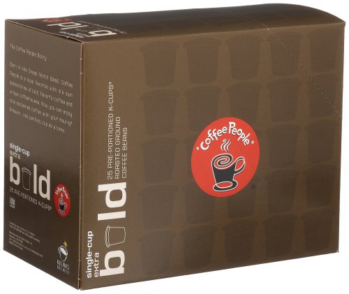 Coffee People K-Cup Extra Bold Cowboy Coffee, 25 Count Boxes (Pack of 2)
