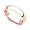 14k Rose Gold 4mm Classic Plain Comfort Fit Wedding Band Ring, 4