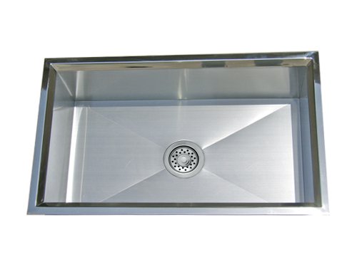 Undermount 16 Gauge Single Sink 30-5/8