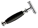 Gold-Dachs, De Safety Razor - Black/Chrome, 1 Count