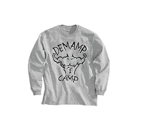 Workaholics DeMamp Camp Muscle Long Sleeve Adult Heather Gray T-Shirt