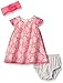 The Children's Place Baby Girls' Flower Embroidered Dress