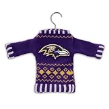 Baltimore Ravens Sweater Ornament (Set of 3)