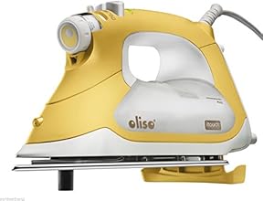 NEW Oliso Yellow TG1600 1800 Watts Quilters Smart Steam Iron Pro iTouch Technology