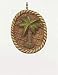 PALM TREE Ceiling Fan Pull chain tropical home decor