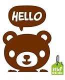 Laptop/macbook Decal Skin, Sticker(hello Series) Bears