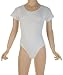 Dance Uniforms - Jacques Moret® Short Sleeve Leotard - white, s/6-7