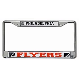 Philadelphia Flyers Chrome FrameRico Philadelphia Flyers License Plate Frame