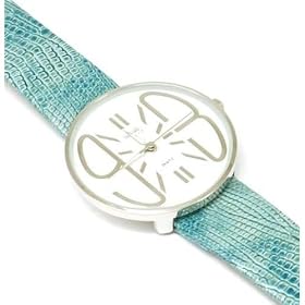 Anaii Pink 'Waltz' Blue Strap Ladies Fashion Watch