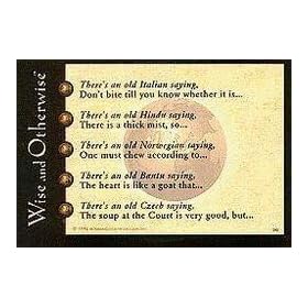 Wise and Otherwise