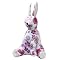 Color Zoo Rory the Rabbit Stuffed Animal - Flower Power