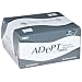 Dynalon 626705-0002 1-Ply Adept Low Particulate Wipe, 4.5" Length x 8" Width White Color (Box of 280)