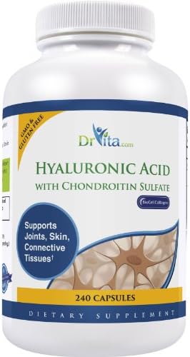 DrVita Hyaluronic Acid w/BioCell Collagen II 240 ct