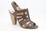 DKNY Women's Len Slingback Sandal,Chocolate,9.5 M US