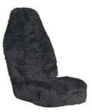 Acrylamb Universal Bucket Seat Cover - Black