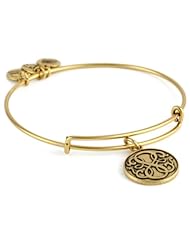 Alex and Ani Bangle Bar "Path of Life" Russian-Gold Expandable Bracelet