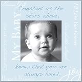 Havoc Gifts Baby Boy Beveled Glass Photo Frame