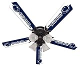 Penn State Nittany Lions 42 CEILING FAN W/LIGHT & 4 BLADES