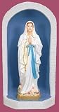 Grotto For 24 inch Statues - Vinyl, Granite Finish Shell, Blue inside