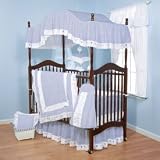 Classic Gingham Crib Bedding - Color: Green Gingham