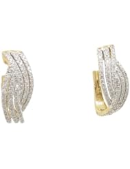 Women 14k Yellow Gold 0.82ctw diamond Stud earring 56 LE266Y Size 5.47