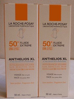HealthPersonalCare: LA ROCHE POSAY ANTHELIOS XL 50+ SPF60 FLUIDE EXTREME  PACK OF TWO 