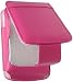 High Quality Pink Flip Leather Case with Belt Clip for Blackberry Curve 8300 Series