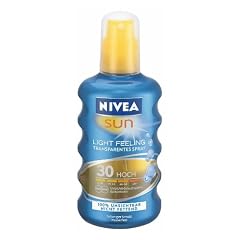 Nivea Sun Light Feeling Transparentes Spray LF30, 200 ml