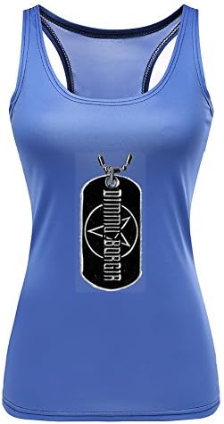 peern T-Shirt Womens Tanks 3D Royal Blue Sleeveless Dimmu Borgir dimmu